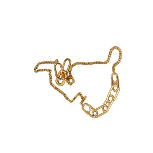 Louis Vuitton My LV Chain Link LV Logo Necklace Gold 22 Inch - Picture 10 of 10